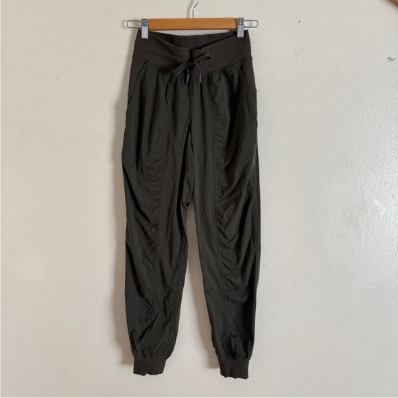 Lululemon Dance Studio Jogger 29" Dark Olive Size 2 - Picture 6 of 7